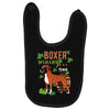 boxer wining Baby Bibs