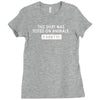 this shirt was tested on animals Ladies Fitted T-Shirt