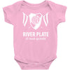 river plate de argentina futbol soccer Baby Onesie