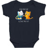 finn the cat &amp; jake the cat Baby Bodysuit