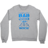 proud dad nurse Crewneck Sweatshirt