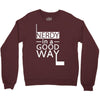 nerdy in a good way 2 Crewneck Sweatshirt