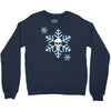 skull snowflakes alternative christmas jumper Crewneck Sweatshirt