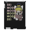 ski mood french bulldog iPad 3 and 4 Case