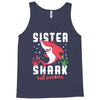 sister shark doo doo doo family matching Tank Top