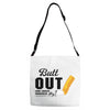 Butt Out Lung Cancer Awareness Adjustable Strap Totes
