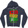 no seeds weed bitch cannabis Zipper Hoodie
