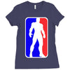 Iron Man NBA Style Ladies Fitted T-Shirt