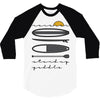 stand up paddle 3/4 Sleeve Shirt