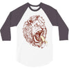 banana eating lion 3/4 Sleeve Shirt