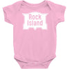 rock island line railroad Baby Onesie