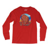 polygon bear graphic Long Sleeve Shirts