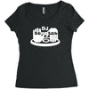 dj scratch men's Women's Triblend Scoop T-shirt