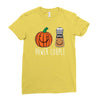 pumpkin spice Ladies Fitted T-Shirt