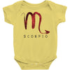 galaxy scorpio logo Baby Bodysuit