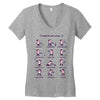 ray gun Women's V-Neck T-Shirt