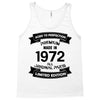 Premium Vintage 1972 Tank Top