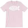 jesus fish sticker vinyl decal T-Shirt