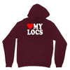 love my locs Unisex Hoodie