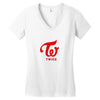 THIS TWICE Women's V-Neck T-Shirt