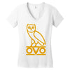OWL-OVO Women's V-Neck T-Shirt