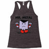 mr. metal Racerback Tank
