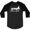 super corsair race 57 reno air racer decal f4u f2g air racing 3/4 Sleeve Shirt