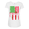 fist raised and proud! Maternity Scoop Neck T-shirt