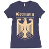 germany deutschland bundesadler berlin Ladies Fitted T-Shirt