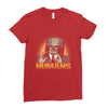 humans Ladies Fitted T-Shirt