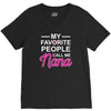 my favorite people call me nana cute V-Neck Tee