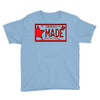 texas made lone star license plate Youth Tee