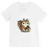nuts V-Neck Tee