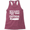 war with east asia Racerback Tank