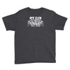 my gun is bigger Youth Tee