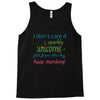 marching band i dont care if sparkly unicorns Tank Top
