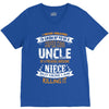 Super Cool Uncle Of A Freaking Awesome Niece V-Neck Tee