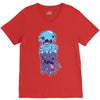 melty cream V-Neck Tee