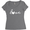 Love Disney Women's Triblend Scoop T-shirt