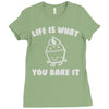 cupcake Ladies Fitted T-Shirt
