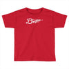 brooklyn script nyc new york city baseball jersey Toddler T-shirt