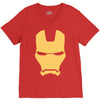 iron man mask avengers marvel comics gift V-Neck Tee