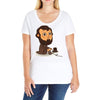 abraham play the game Ladies Curvy T-Shirt