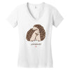 hedgehugs Women's V-Neck T-Shirt