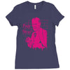 pink freud Ladies Fitted T-Shirt