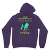 never underestimate an old man with a Hoodie