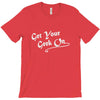 get your geek on white type tee T-Shirt
