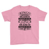 Real Kings Are Born On November 27 Youth Tee
