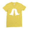 cup cup cup Ladies Fitted T-Shirt