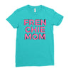 french bulldog mom Ladies Fitted T-Shirt